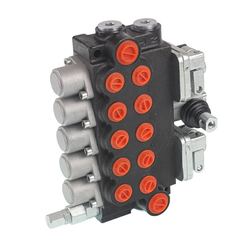 ROZDZIELACZ HYDRAULICZNY 5-SEKCYJNY 40L/MIN + JOYSTICK-347560572
