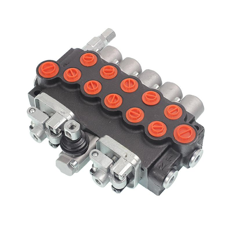 ROZDZIELACZ HYDRAULICZNY 5-SEKCYJNY 40L/MIN + JOYSTICK-347560571