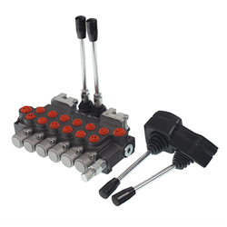 ROZDZIELACZ HYDRAULICZNY 6-SEKCYJNY 40L/MIN + JOYSTICK-347560676