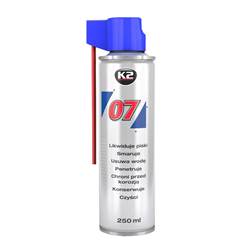 ŚRODEK KONSERWUJĄCO-SMARUJĄCY K2 07 250ML, Z DOZOWNIKIEM-347560700