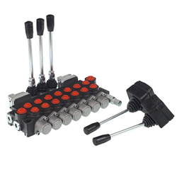 ROZDZIELACZ HYDRAULICZNY 7-SEKCYJNY 40L/MIN + JOYSTICK-347560782