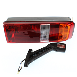 LAMPA TYLNA ZESP. 5-SEGM. PRAWA (TRÓJKĄT + OBRYSÓWKA), DAF, KÖGEL - Z PRZEWODEM-347560868