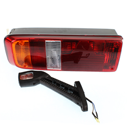 LAMPA TYLNA ZESP. 5-SEGM. LEWA (TRÓJKĄT + OBRYSÓWKA), DAF, KÖGEL - Z PRZEWODEM-347560897
