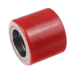 ROLKA (KÓŁKO) WÓZKA PALETOWEGO FI 20MM WERSJA TANDEM, FI 80X70MM-347561128