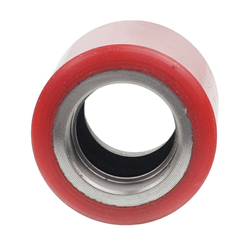 ROLKA (KÓŁKO) WÓZKA PALETOWEGO FI 20MM WERSJA TANDEM, FI 80X70MM-347561131