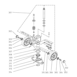 HYDRAULICZNY MECHANIZM PODNOSZENIA WÓZKA PALETOWEGO-347561137