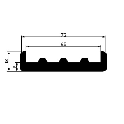 USZCZELKA POD ZBIORNIK `E-65` 65X73/8X18MM, 1,9MB-347561082