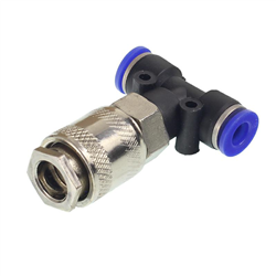 ZESTAW DO PRZEDMUCHIWANIA FI 6MM BLACK TRÓJNIK TYP T 3/8" 6/6MM-347561277