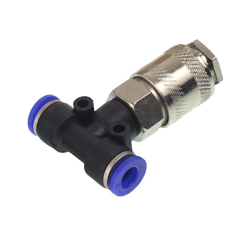 ZESTAW DO PRZEDMUCHIWANIA FI 6MM BLACK TRÓJNIK TYP T 3/8" 6/6MM-347561278