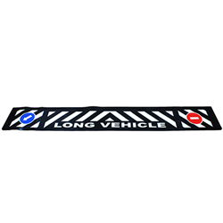 FARTUCH (CHLAPACZ) PRZECIWBŁOTNY TYLNY TŁOCZONY "LONG VEHICLE" 2400X350MM-347561085