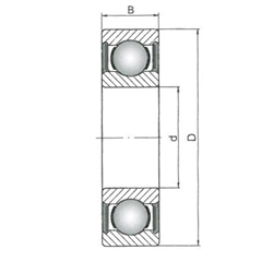 ŁOŻYSKO KULKOWE 1-RZĘDOWE UNIWERSALNE METRYCZNE, 20X52X18MM-347561728