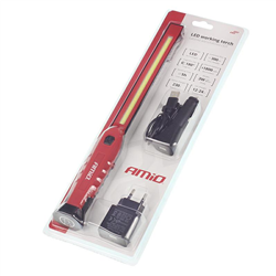 LATARKA WARSZTATOWA COB, 150/300LM 1800MAH, MOCOWANIE NA 1X MAGNES I HACZYKI-347561999