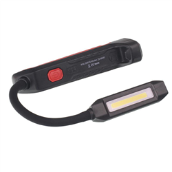 LATARKA WARSZTATOWA COB + 1 LED, 400LM, Z ELASTYCZNYM RAMIENIEM, MOCOWANIE NA MAGNES I HACZYK-347562022