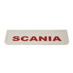 FARTUCH (CHLAPACZ) PRZECIWBŁOTNY TYLNY TŁOCZONY "SCANIA" 600X180MM, B/CZER-347562179
