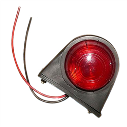 LAMPA OBRYSOWA CZERWONA KAMAZ TRÓJKĄTNA-347562363