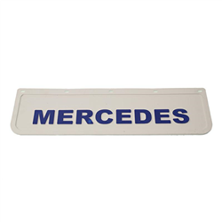 FARTUCH (CHLAPACZ) PRZECIWBŁOTNY TYLNY TŁOCZONY "MERCEDES" 600X180MM, B/NIEB-347562189