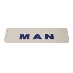 FARTUCH (CHLAPACZ) PRZECIWBŁOTNY TYLNY TŁOCZONY "MAN" 600X180MM, B/NIEB-347562201