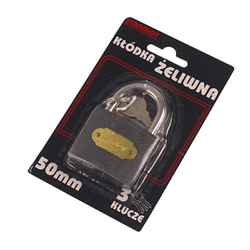 KŁÓDKA ŻELIWNA 50MM HARTOWANA, ŚREDNICA UCHA  6MM-347562798