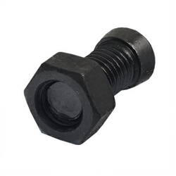 ŚRUBA PŁUŻNA M14X34, KLASA 12,9, DIN 934 Z NAKRĘTKĄ, JEDNOSTRONNIE ŚCIĘTA-347562910