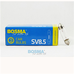 ŻARÓWKA C5W, 12V, 5W SV8,5, HOMOLOGACJA E2, KPL. 10SZT.-347563562