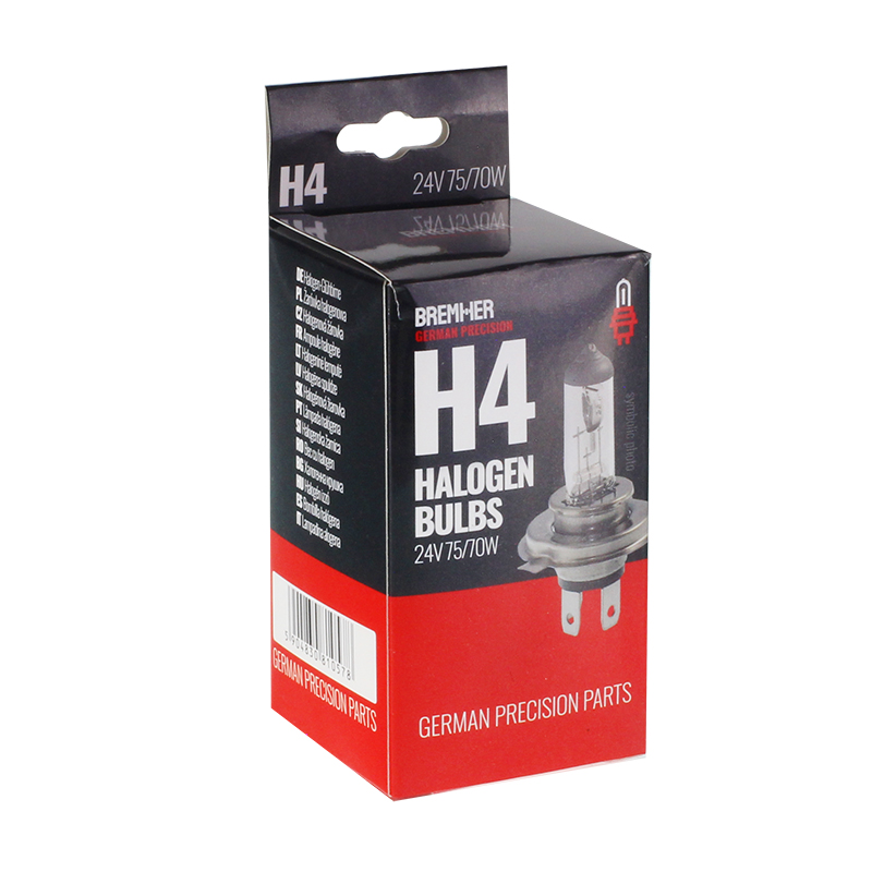 ŻARÓWKA H4, 24V, 75/70W P43T, HOMOLOGACJA, 2A7-347564168