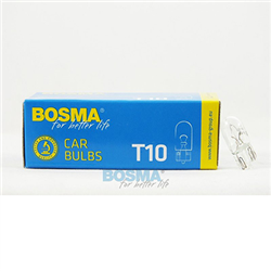 ŻARÓWKA W5W, 12V, 5W T10, HOMOLOGACJA E2, KPL. 10SZT.-347564193