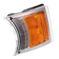 LAMPA KIERUNKOWSKAZU SCANIA R 2008-2014R L/P, Z DIODAMI, CHROMOWANA-347564197