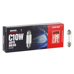 ŻARÓWKA C10W, 24V, 10W SV8,5, KPL. 10SZT.-347564213