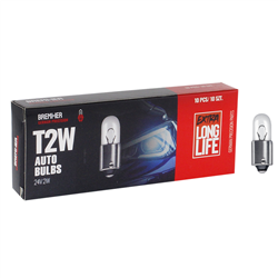 ŻARÓWKA T2W, 24V, 2W BA9S, HOMOLOGACJA, KPL. 10SZT.-347564216