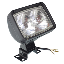 LAMPA ROBOCZA PROSTOKĄTNA REGULOWANA Z ŻARÓWKAMI 12V, 55W, 2XH3-347564723