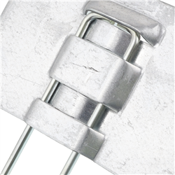 UCHWYT NA KLIN POD KOŁA METALOWY 125mm-347565134