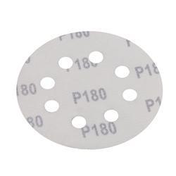 PAPIER ŚCIERNY - KRĄŻKI NA RZEP 125MM - 8 OTWORÓW, GRADACJA - 180-347565297