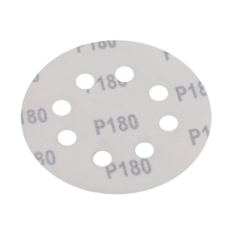 PAPIER ŚCIERNY - KRĄŻKI NA RZEP 125MM - 8 OTWORÓW, GRADACJA - 180-347565297