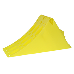 KLIN POD KOŁA L=383MM PLASTIKOWY ŻÓŁTY, OBCIĄŻENIE DO 3,5T-347565825