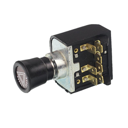 WŁĄCZNIK ŚWIATEŁ AWARYJNYCH WYCIĄGANY MF METALOWO-PLASTIKOWY-347175780