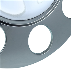 KOŁPAK KOŁA 19,5" - FI 360mm, BEZ OTWORU, 8 OTWORÓW, CHROM-347912808