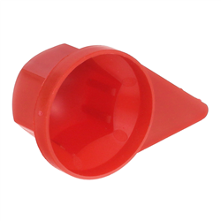 OSŁONA SZPILKI KOŁA S-32 CZERWONA PLASTIKOWA, ZE WSKAŹNIKIEM-347566950