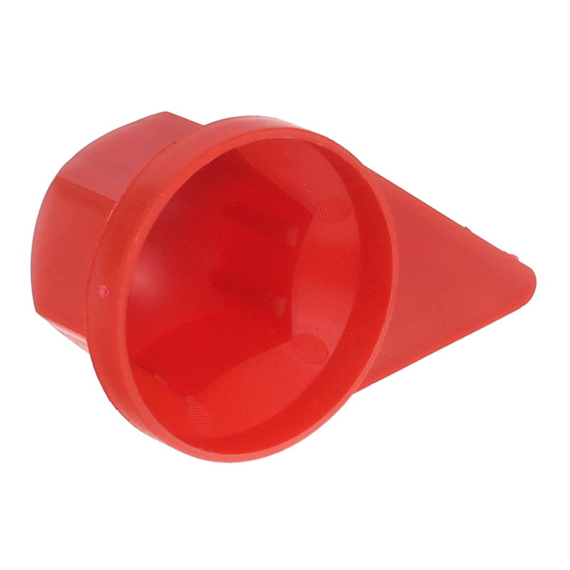 OSŁONA SZPILKI KOŁA S-32 CZERWONA PLASTIKOWA, ZE WSKAŹNIKIEM-347566950