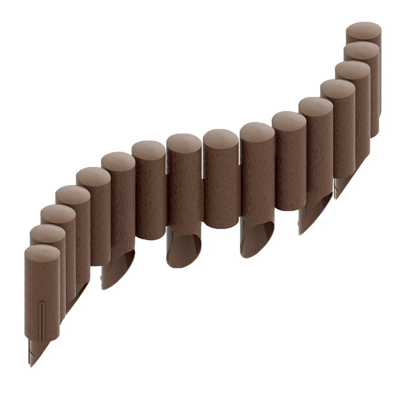 PALISADA OGRODOWA 4 STANDARD BRĄZOWA - 15,5x230cm-347567182