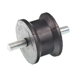ODBÓJ GUMOWY M10/55X35MM 2 ŚRUBY - PODUSZKA MOCOWANIA CHŁODNICY, TŁUMIKA MB-347567334