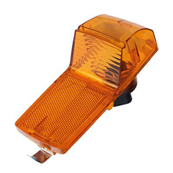 LAMPA STOPNIA SCANIA R POMARAŃCZOWA, NA ŻARÓWKĘ, 24V-347567422
