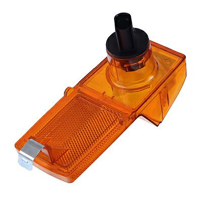 LAMPA STOPNIA SCANIA R POMARAŃCZOWA, NA ŻARÓWKĘ, 24V-347567423
