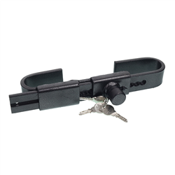 ZAMEK - BLOKADA KONTENERA - STAL WĘGLOWA, 2 KLUCZE, PRZEŚWIT 210/420MM-347567714