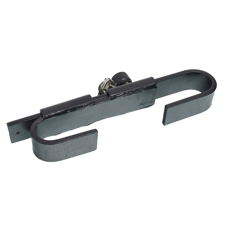 ZAMEK - BLOKADA KONTENERA - STAL WĘGLOWA, 2 KLUCZE, PRZEŚWIT 210/420MM-347567715