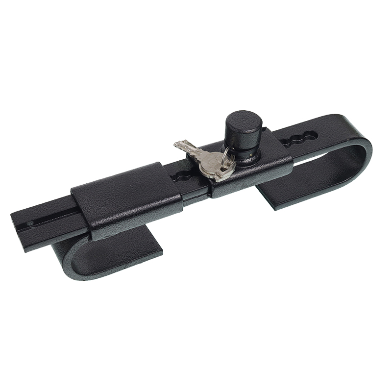 ZAMEK - BLOKADA KONTENERA - STAL WĘGLOWA, 2 KLUCZE, PRZEŚWIT 210/420MM-347567716