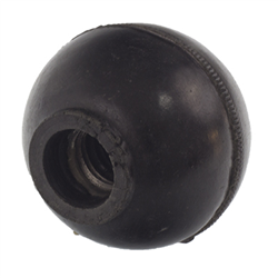 GAŁKA KULISTA M12, FI 38MM - CZARNA-347567740