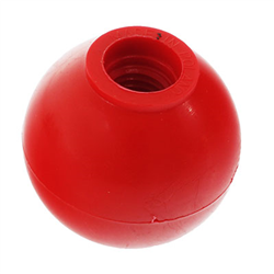GAŁKA KULISTA M12, FI 40MM - CZERWONA-347568130