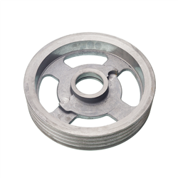 KOŁO PASOWE DUŻE KOSIARKI ROTACYJNEJ - 4 PASKI - FI 295 MM-347178785