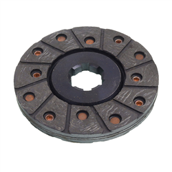 TARCZA HAMULCA RĘCZNEGO BIZON ŚR.ZEW 130MM, ŚR.WIELOKLINU 27,7/33,7 MM-347178543