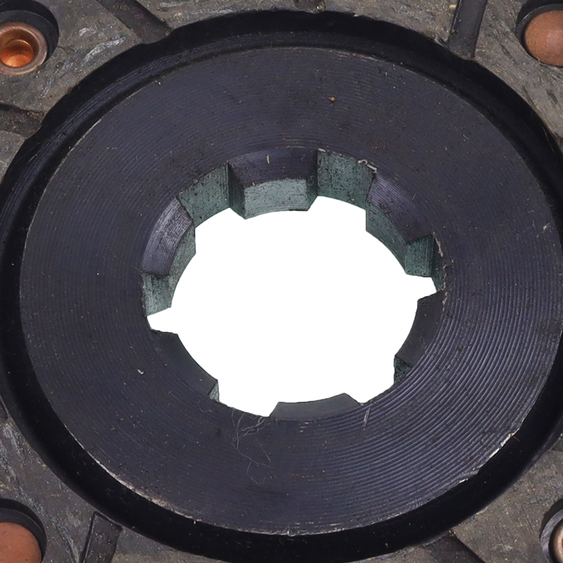 TARCZA HAMULCA RĘCZNEGO BIZON ŚR.ZEW 130MM, ŚR.WIELOKLINU 27,7/33,7 MM-347178545
